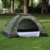 Tente de camping camouflage