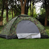 Tente de camping camouflage