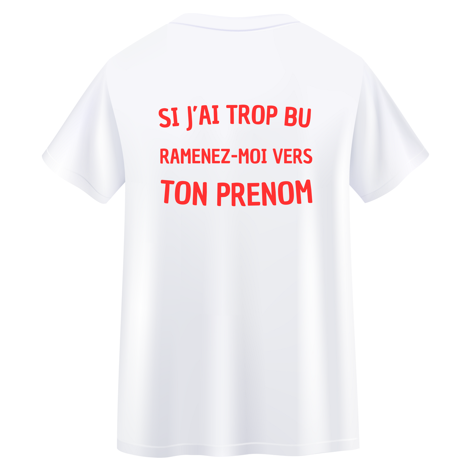 Si j'ai trop bu ramenez-moi vers