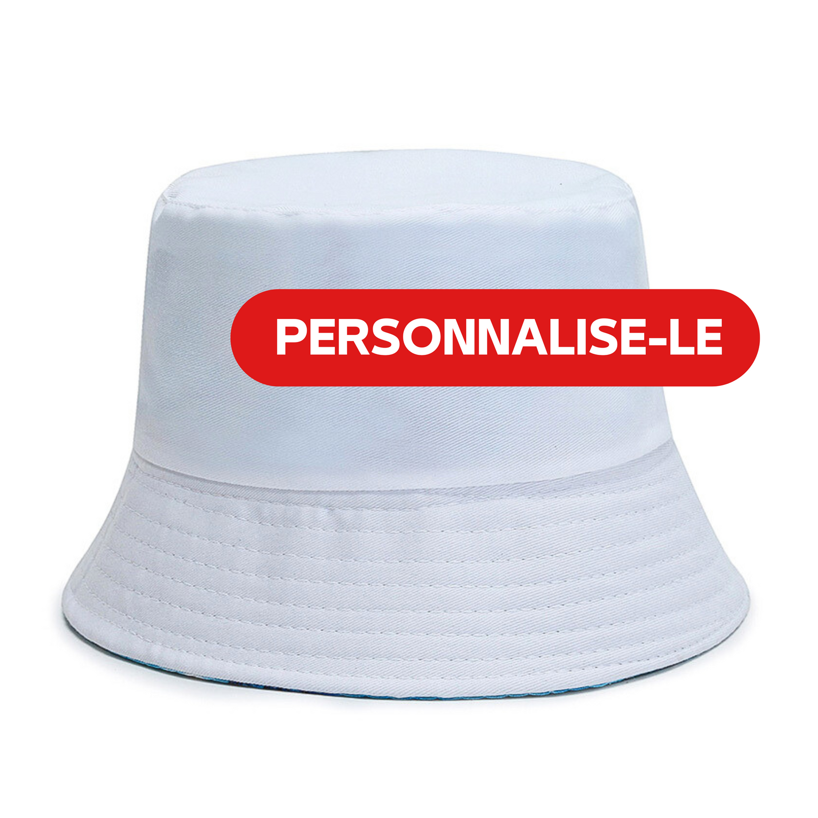 Bob féria personnalisable blanc