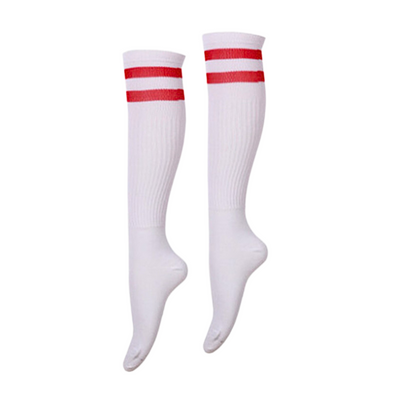 chaussettes-blanches-rouges-rayures-mister-feria