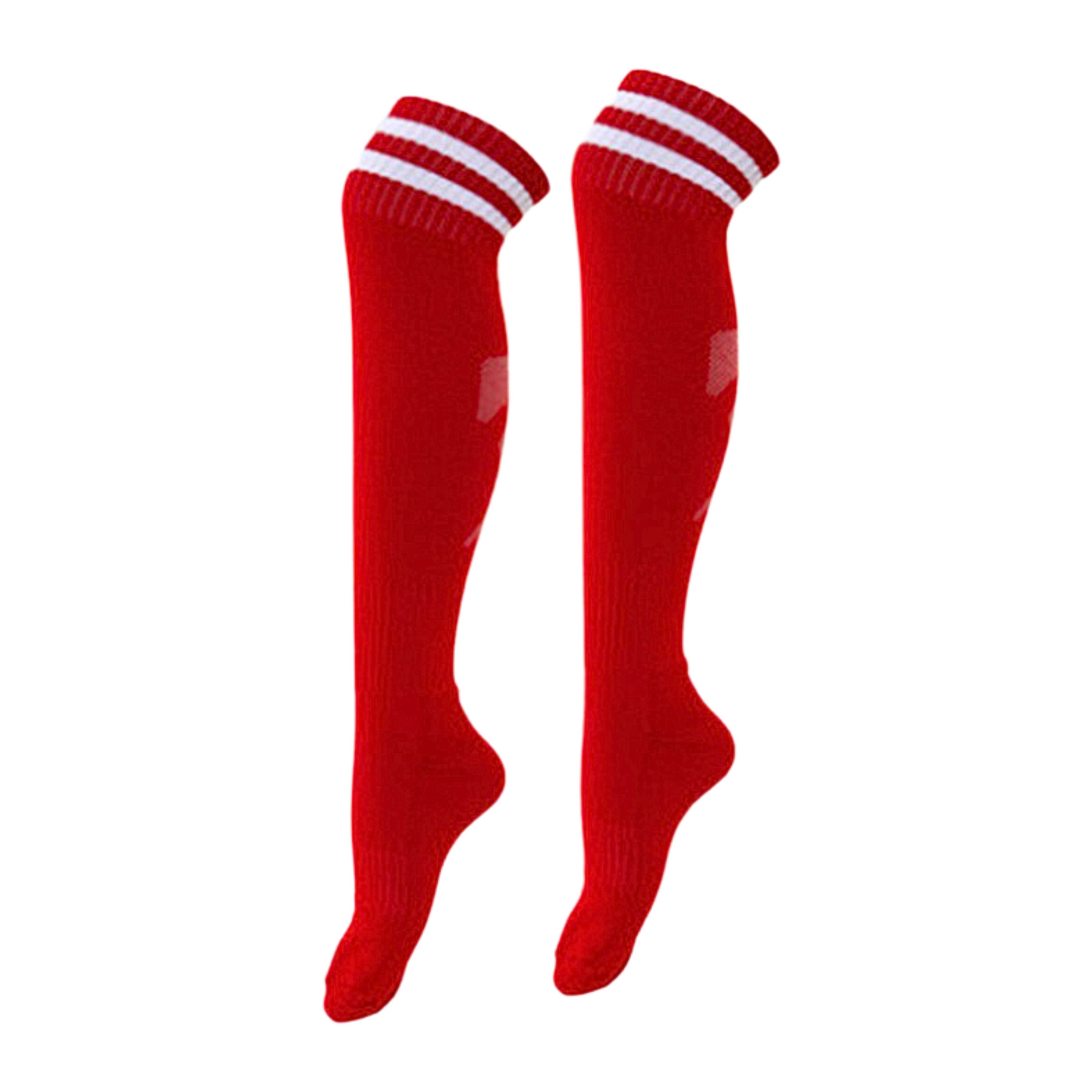 Chaussettes féria rouges & blanches