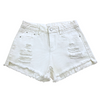 short-dechire-femme-blanc-monsieur-mister-feria