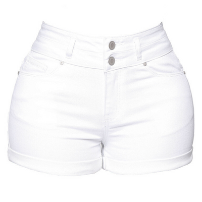 short-jean-blanc-femme-monsieur-mister-feria